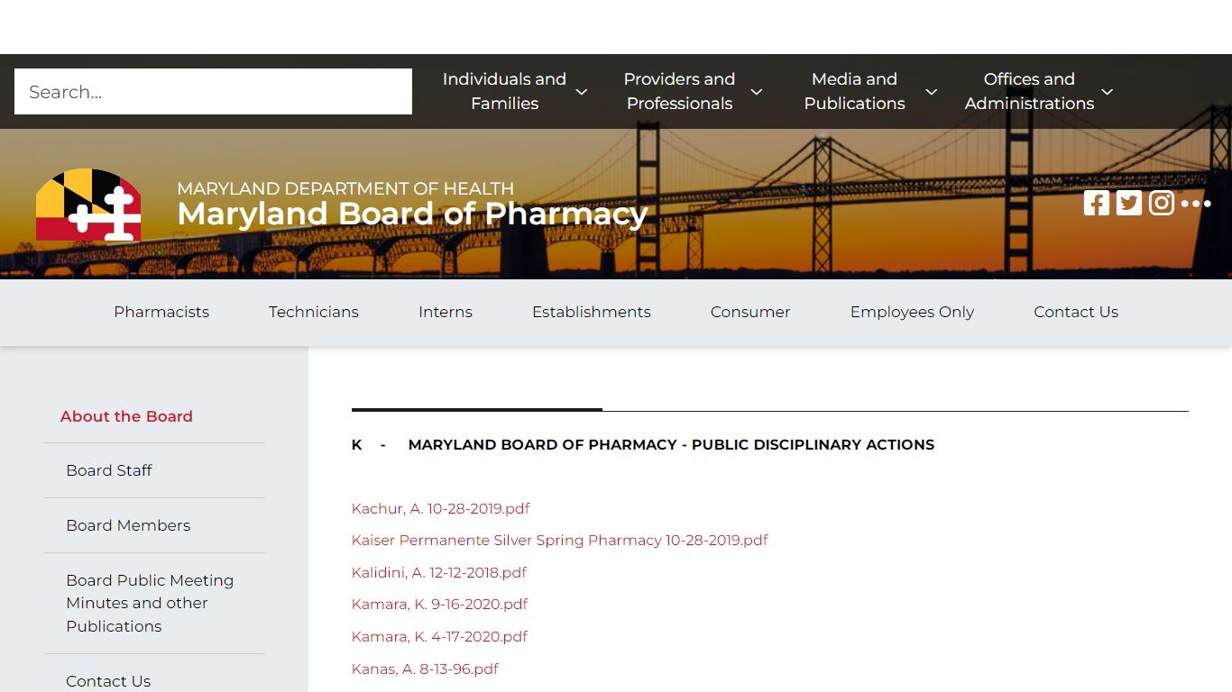 Pages - k - Maryland.gov Enterprise Agency Template